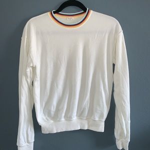 White Brandy Melville sweater